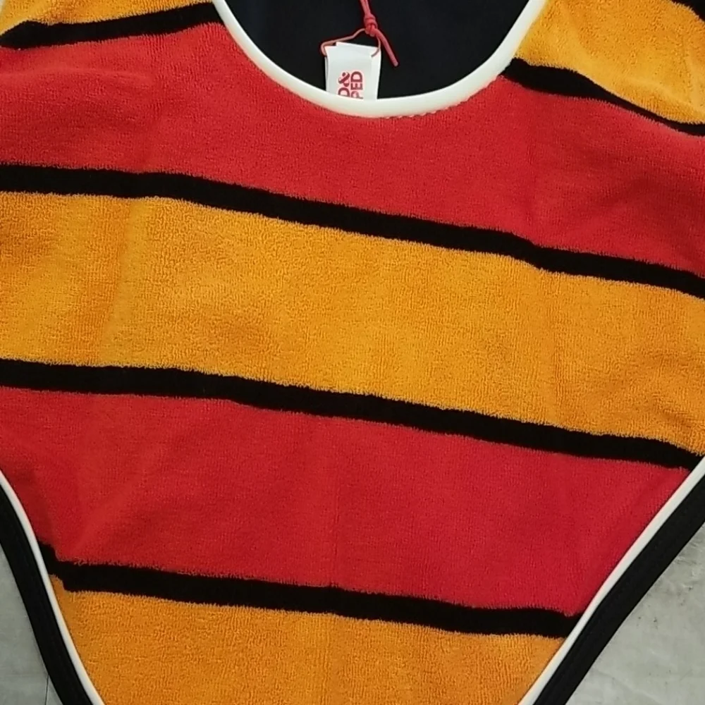 💕SOLID & STRIPED💕 Anne-Marie One Piece Swimsuit ~ Sunset Terry XS NWT - Picture 11 of 12